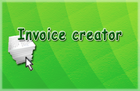 Screenshots from “Invoice creator”
