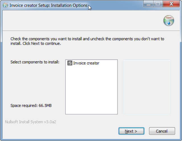 Installation des Rechnungstools