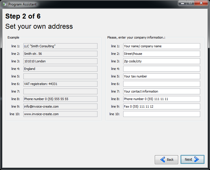 Download-Site at invoice-create.com